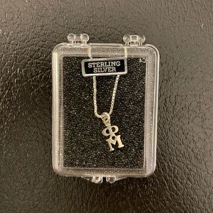 Phi Mu Sterling Silver Necklace